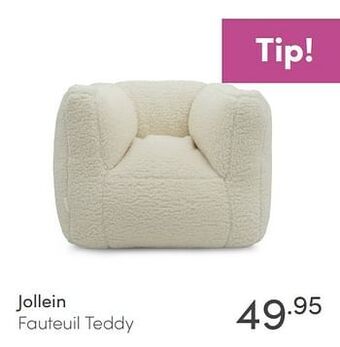 Baby & Tiener Jollein fauteuil teddy aanbieding