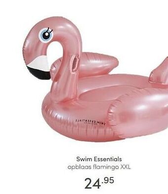 Baby & Tiener Swim essentials opblaas flamingo xxl aanbieding