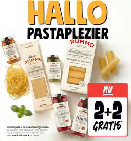 Jumbo Rummo pasta, pesto en maaltijdsauzen aanbieding
