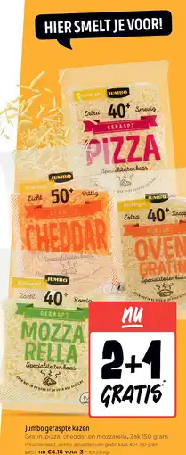 Jumbo Jumbo geraspte kazen aanbieding