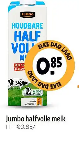 Jumbo Jumbo halfvolle melk aanbieding