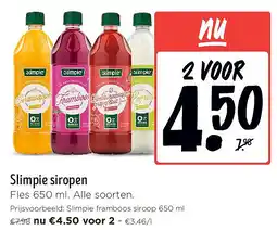 Jumbo Slimpie siropen aanbieding