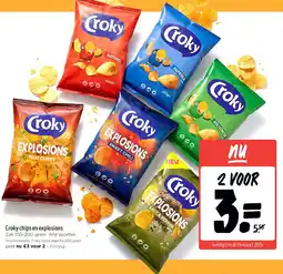 Jumbo Croky chips en explosions aanbieding