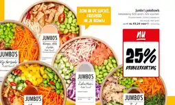 Jumbo Jumbo’s pokébowls aanbieding