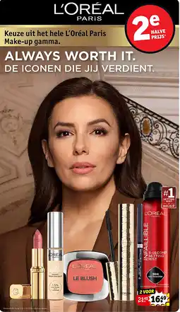 Kruidvat 2 x setting spray Infaillible 3-second aanbieding