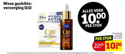 Kruidvat Nivea gezichtsverzorging Q10 aanbieding