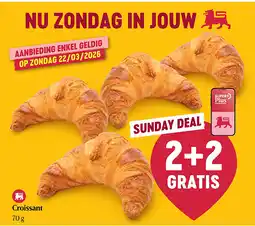 Delhaize Croissant aanbieding