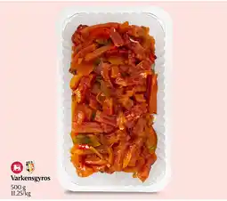 Delhaize Varkensgyros aanbieding