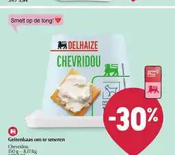 Delhaize Geitenkaas om te smeren aanbieding