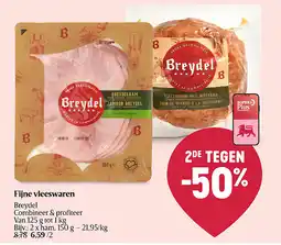 Delhaize Fijne vleeswaren aanbieding