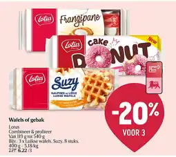 Delhaize Wafels of gebak aanbieding