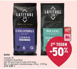 Delhaize Koffie aanbieding
