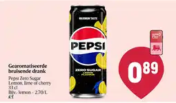 Delhaize Gearomatiseerde bruisende drank aanbieding