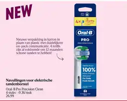 Delhaize Navullingen voor elektrische tandenborstel aanbieding
