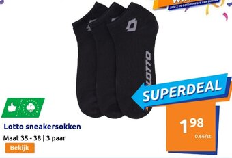 Lotto sneakersokken