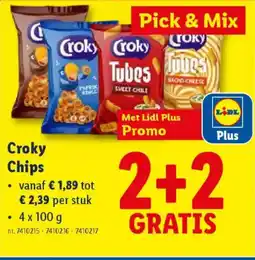 Lidl Croky Chips aanbieding