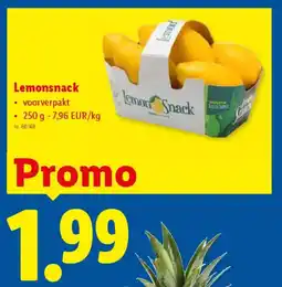 Lidl Lemonsnack aanbieding
