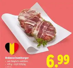 Lidl Ardense Hamburger aanbieding