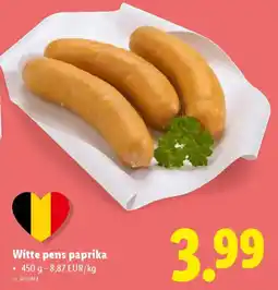 Lidl Witte Pens Paprika aanbieding