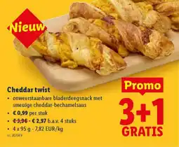 Lidl Cheddar Twist aanbieding