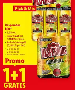 Lidl Desperados Bier aanbieding