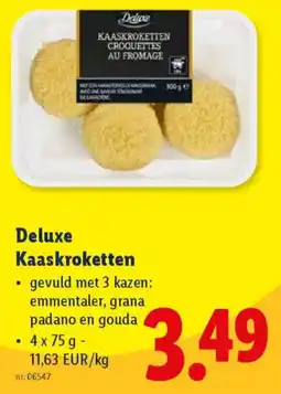 Lidl Deluxe Kaaskroketten aanbieding