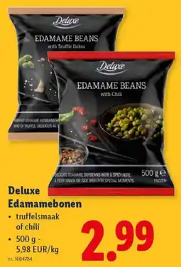 Lidl Deluxe Edamamebonen aanbieding