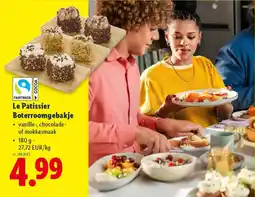 Lidl Le Patissier Boterroomgebakje aanbieding