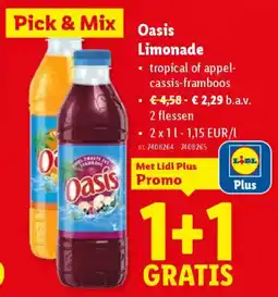Lidl Oasis Limonade aanbieding
