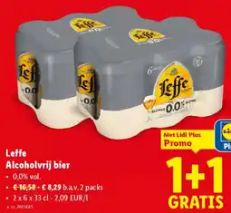 Lidl Leffe Alcoholvrij Bier aanbieding