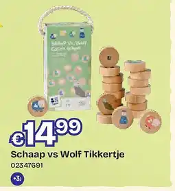 Dreamland Schaap vs Wolf Tikkertje aanbieding