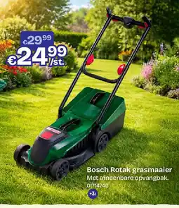 Dreamland Bosch Rotak grasmaaier Met afneenbare opvangbak aanbieding