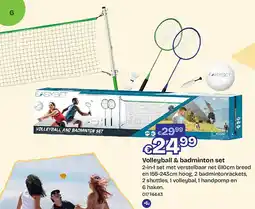 Dreamland Volleyball & badminton set aanbieding