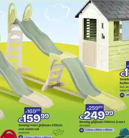 Dreamland Smoby glijbaan 360cm 2-en-1 aanbieding