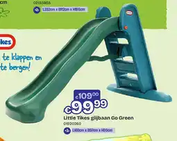 Dreamland Little Tikes glijbaan Go Green aanbieding