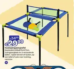 Dreamland Kaatspingpongtafel aanbieding
