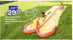 Dreamland Swim Essentials Opblaasbare waterglijbaan 550cm aanbieding