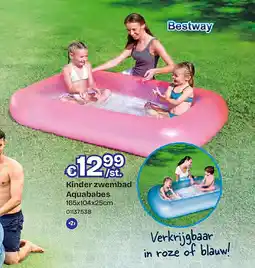 Dreamland Kinder zwembad Aquababes 165x104x25cm aanbieding