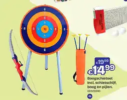 Dreamland Boogschietset Incl. schietschijf, boog en pijlen aanbieding