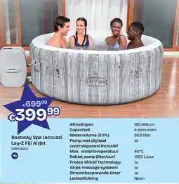 Dreamland Bestway Spa Jaccuzzi Lay-Z Fiji Airjet aanbieding