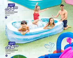 Dreamland Familiezwembad 262x175x56cm aanbieding