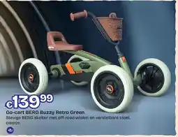 Dreamland Go-cart BERG Buzzy Retro Green aanbieding