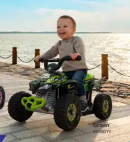 Dreamland Bugster quad Groen aanbieding