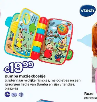 Dreamland Bumba muziekboekje aanbieding