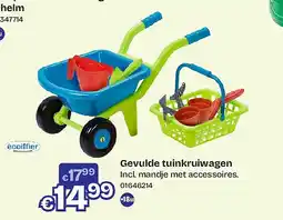 Dreamland Gevulde tuinkruiwagen Incl. mandje met accessoires aanbieding