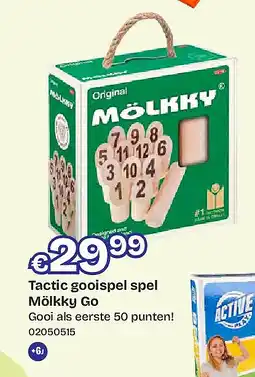 Dreamland Tactic gooispel spel Mölkky Go aanbieding