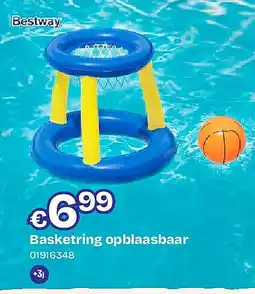 Dreamland Basketring opblaasbaar aanbieding