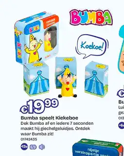 Dreamland Bumba speelt Kiekeboe aanbieding