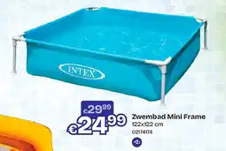 Dreamland Zwembad Mini Frame 122x122 cm aanbieding