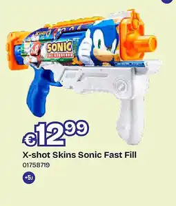 Dreamland X-shot Skins Sonic Fast Fill aanbieding